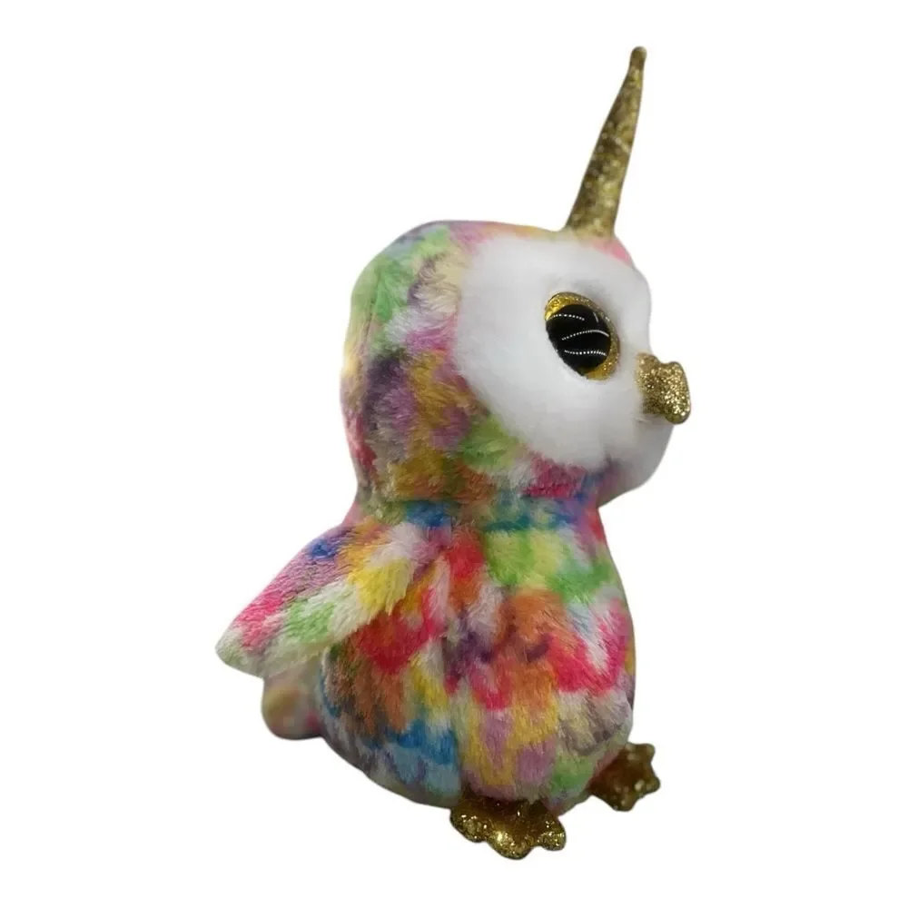 Beanie Boos ‘Enchanted’ Glitter Unicorn Owl Stuffed Plush